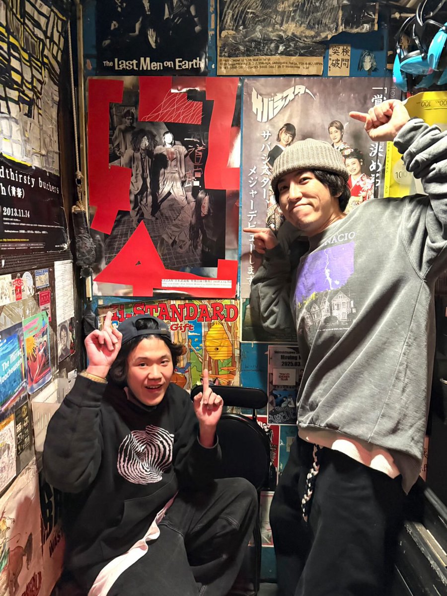 GEZAN武道館3/14のポスターを大好きなハコに貼っていただきました