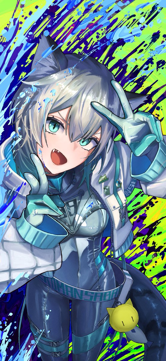 erupusai22's tweet image. #おえかきまん 
サバねこまん　序