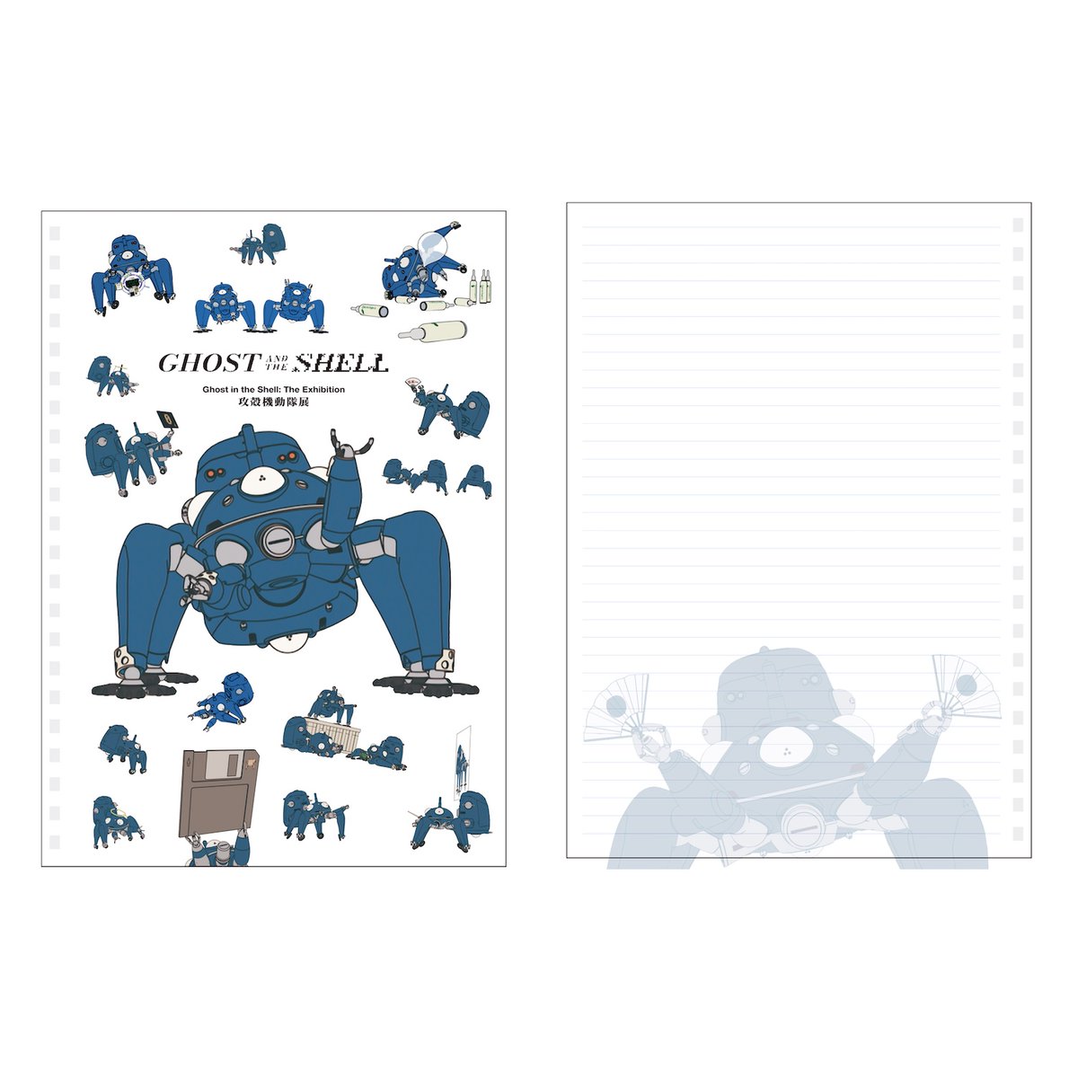 タケコさま専用です♪ ⑤🆕リングノート04：タチコマ 攻殻機動隊S.A.C.シリーズのDVDの映像