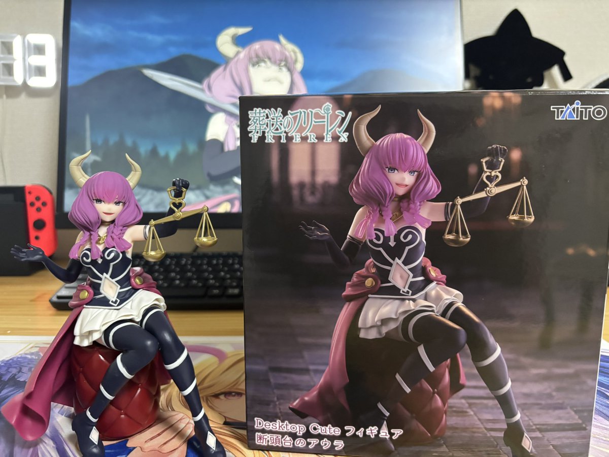 買ってしまいました。
コラボしてくれてありがとう⚖️
#モンスト好きと繋がりたい
#葬送のフリーレンコラボ