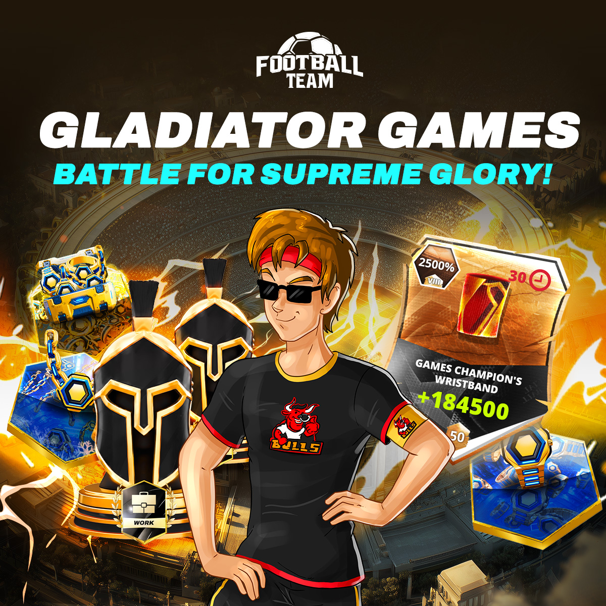 Footballteam_PL's tweet image. ⚔️ Gladiator Games: Training Edition is LIVE! ⚔️

From Jan 26 to Feb 1, it’s time to prove who truly dominates the grind. The Gladiator Games are an individual competition - only your training, form, and determination count. 💪

🏆 TOP 100 Training Ranking

Fight for your spot