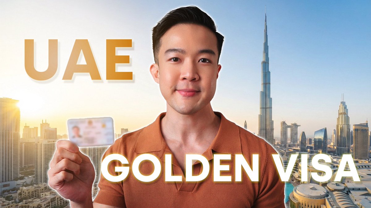 I made a video on how to get the UAE Golden Visa 🌟

Watch: youtu.be/0RK1Oc7VmVU?si…