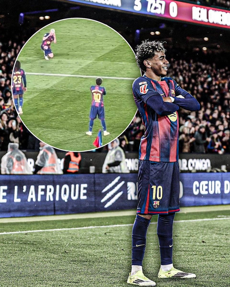 ESPNFC's tweet image. It was a cold moment, and Dani Olmo made sure to capture it 📸😄