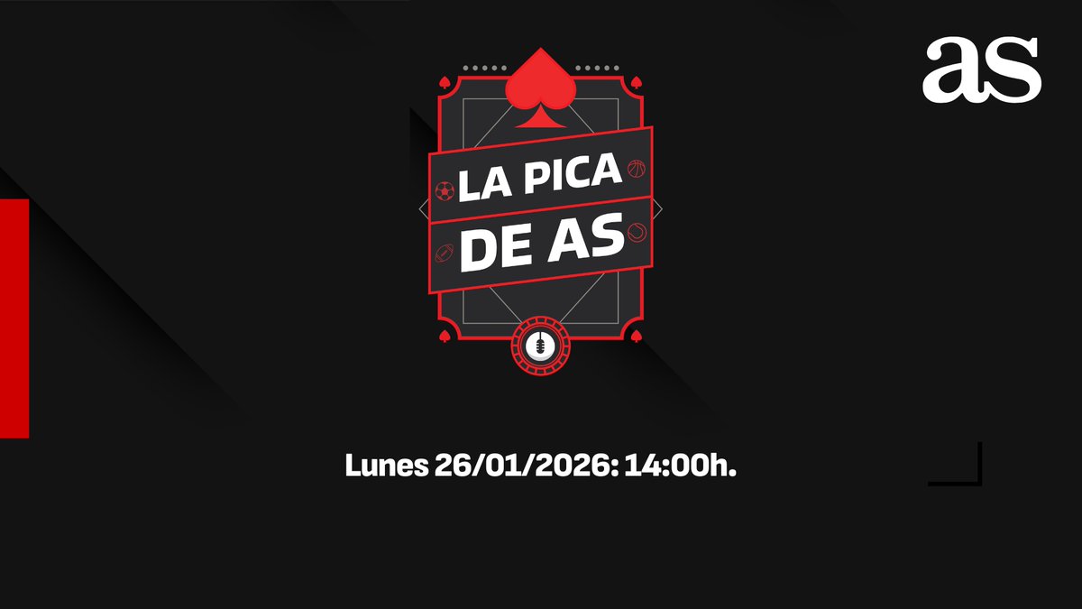 🚨 ¡Hoy tenemos nuevo episodio de #LaPicaDeAS!

🟥 Repasamos todo lo que ha dado de sí la jornada de Liga del fin de semana y cómo afectan sus resultados a lo que se juegan los equipos españoles en la última jornada de la fase de Liga de la Champions.

🎙️ Con <a href="/PepeBrasin/">Pepe Rodriguez</a>,