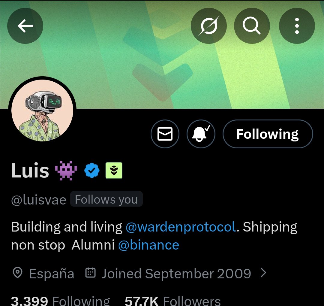 Luqman_221's tweet image. If $WARD distribution is tied to Warden followbacks, I’m already sitting in the 6 figure tier. 

Now tell me, how many Warden team accounts follow you? 🫵