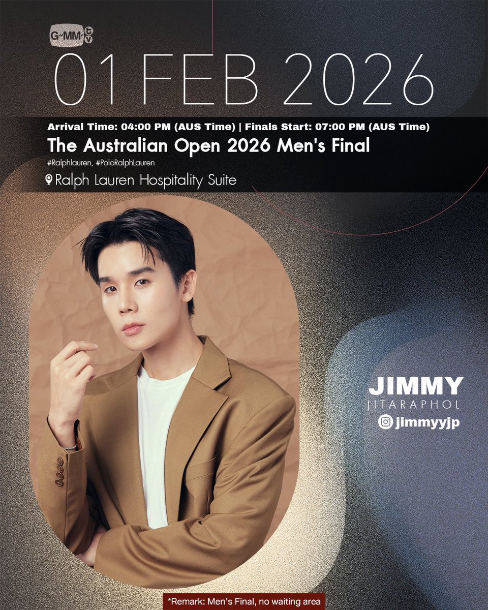 _dearall's tweet image. Ralph Lauren ชู้สๆพี่จิมอีกงานแล้วว รอบนี้ไปถึงออสเลย ส่งกำลังใจตั้งแต่วันนี้ 🤍🫶🏻😊

#jimmyyjp
