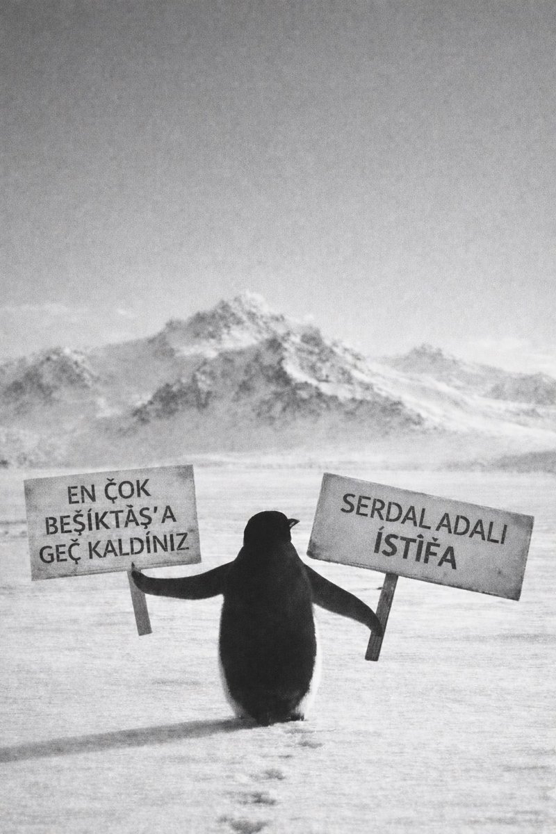 Her şeye geç kaldınız; en çok da Beşiktaş’a, beyler.

#SerdalAdalıİstifa 
#TransferDeğilİstifa 
#AlgıVarBaşarıYok
#BuArmaSözleTaşınmaz