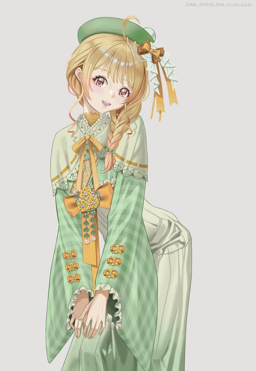 JJKid_'s tweet photo. 正月衣装の奏ちゃん
#Artnose https://t.co/lo2yJdnrOA