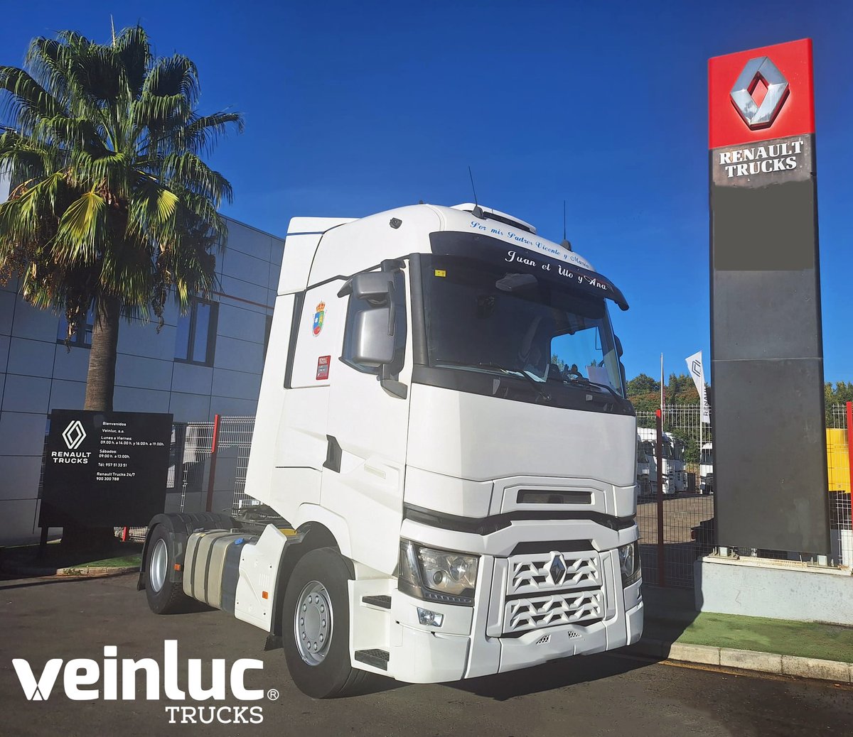 👉 🅽🆄🅴🆅🅰 🅴🅽🆃🆁🅴🅶🅰👈
OCASIÓN 📢
Juan Antonio Montes Bujalance,inicia su andadura profesional,apostamdo por 𝗨𝘀𝗲𝗱 𝗧𝗿𝘂𝗰𝗸𝘀 <a href="/RenaultTrucksEs/">Renault Trucks ES</a> 𝐓𝟒𝟖𝟎 𝐇𝐈𝐆𝐇
Cabina High Sleeper, motor equilibrado de 480 CV. 
Revisado bajo los estándares de calidad de #Veinluc