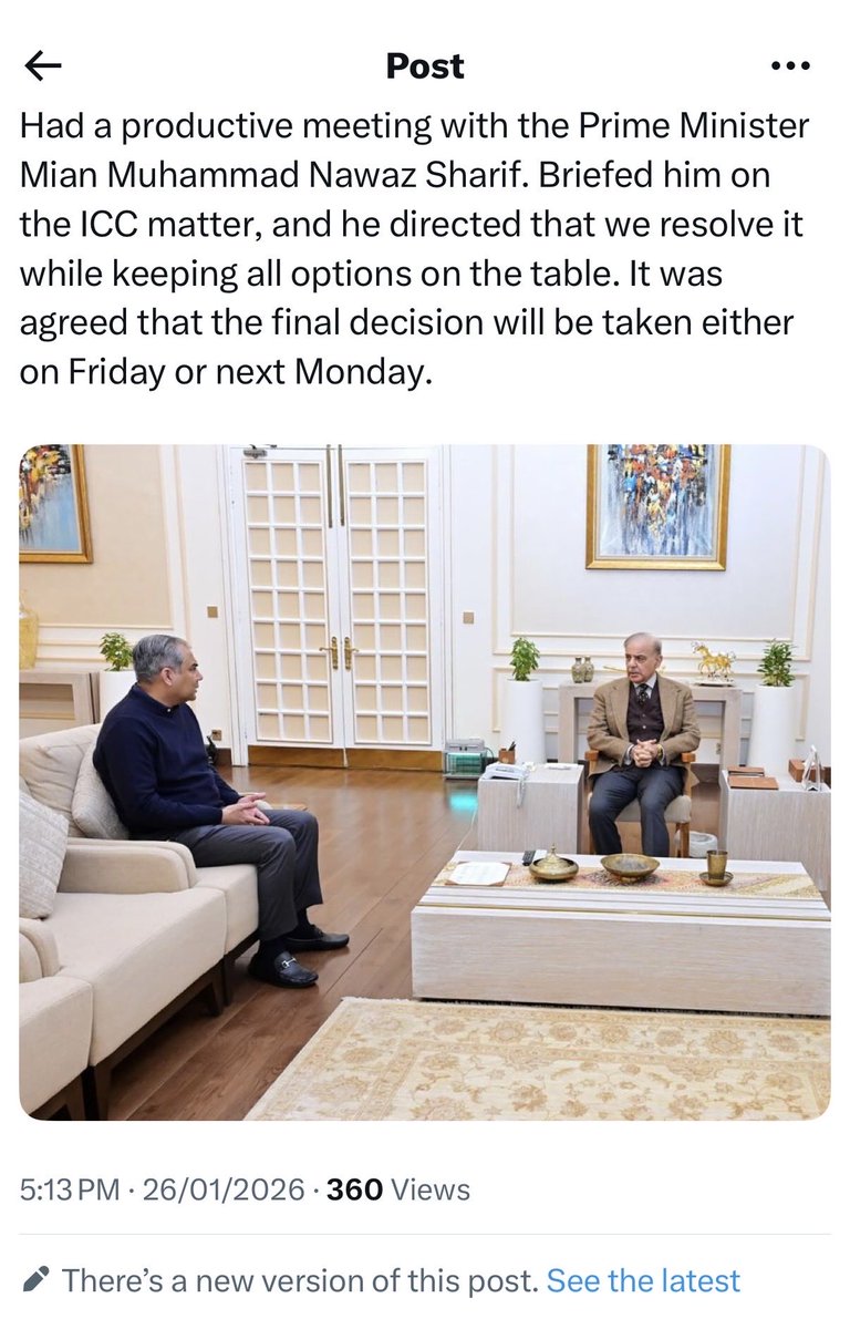 AMuslim09's tweet photo. @MohsinnaqviC42 Lol, he just said Nawaz Sharif in his previous post 🤣 https://t.co/9Neru1YhSO