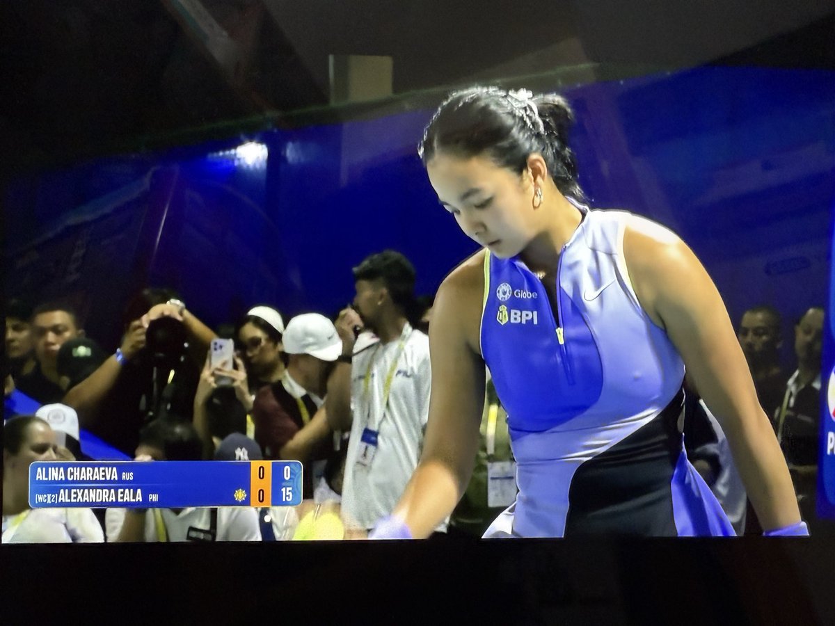 Lets go Alex! #Philippines #WTA125Manila