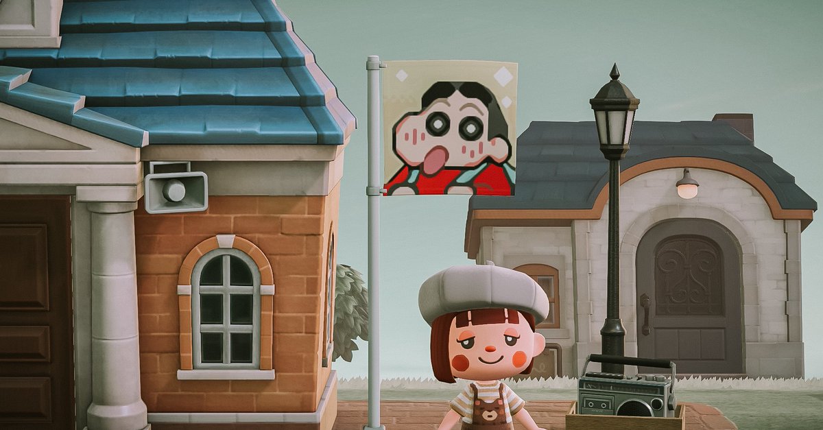 chitaaaaaaaa_'s tweet image. Mi isla se llama Kasukabe y va a ser un estilo de pueblo japonés.

¿Cuál bandera os gusta más?

OBVIO QUE TENÍA QUE SER DE SHIN CHAN 🤣

#NintendoSwitch2 #AnimalCrossing #ACNH