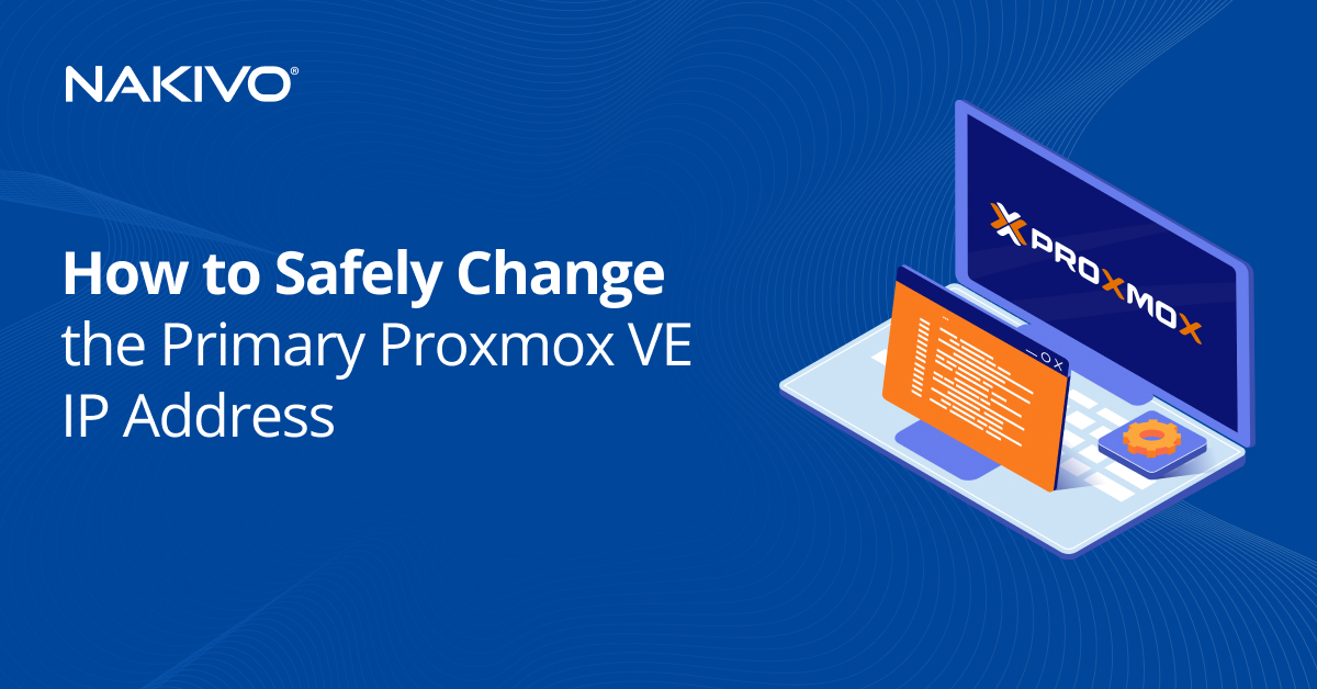 🌐 Need to change a Proxmox VE host IP address?

👇 Follow this quick, step-by-step guide to update your Proxmox IP safely and avoid issues.

nakivo.com/blog/how-to-ch…

#network #IP #Proxmox #Virtualization #technology