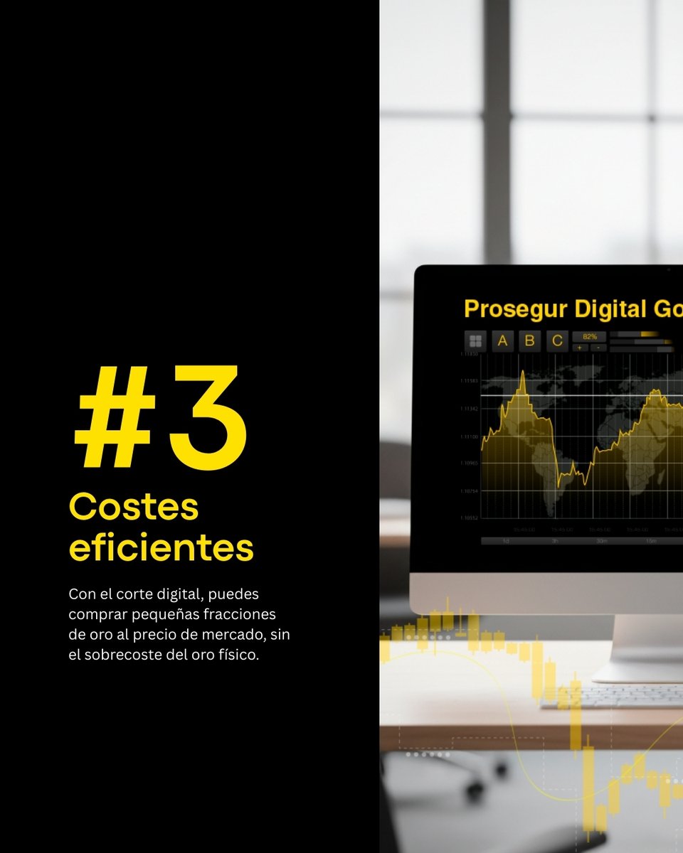 El oro mantiene su valor. La forma de invertir en él evoluciona. Prosegur  Digital Gold combina oro físico y gestión digital, con liquidez y acceso en  tiempo real. 👉 Descubre cómo funciona