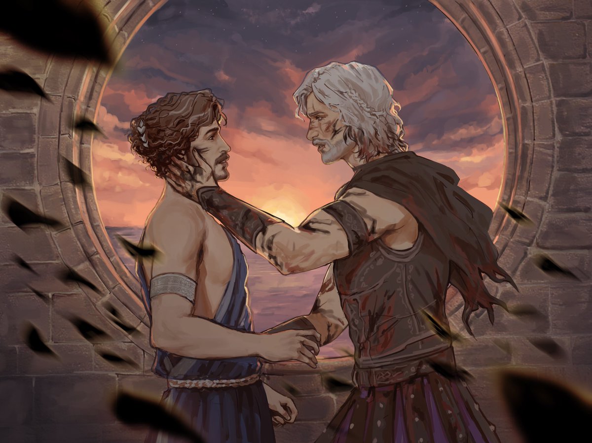 thunderstyled's tweet image. I participated in the VCU!! I had the honor of illustrating @carriejack03 ‘s chapter: The Odyssey AU! (🔗 in replies) Look at them yearnnnnn &amp;lt;33 #verstave #ClairObscurExpedition33 #VCU