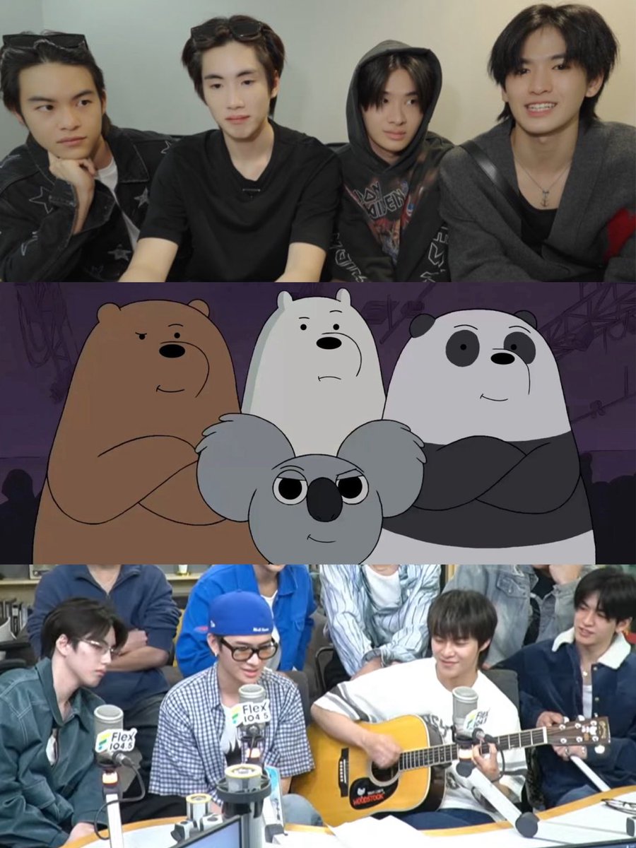 Pomor_pp's tweet image. 3หมี🐻🐻‍❄️🐼 (+🐨)