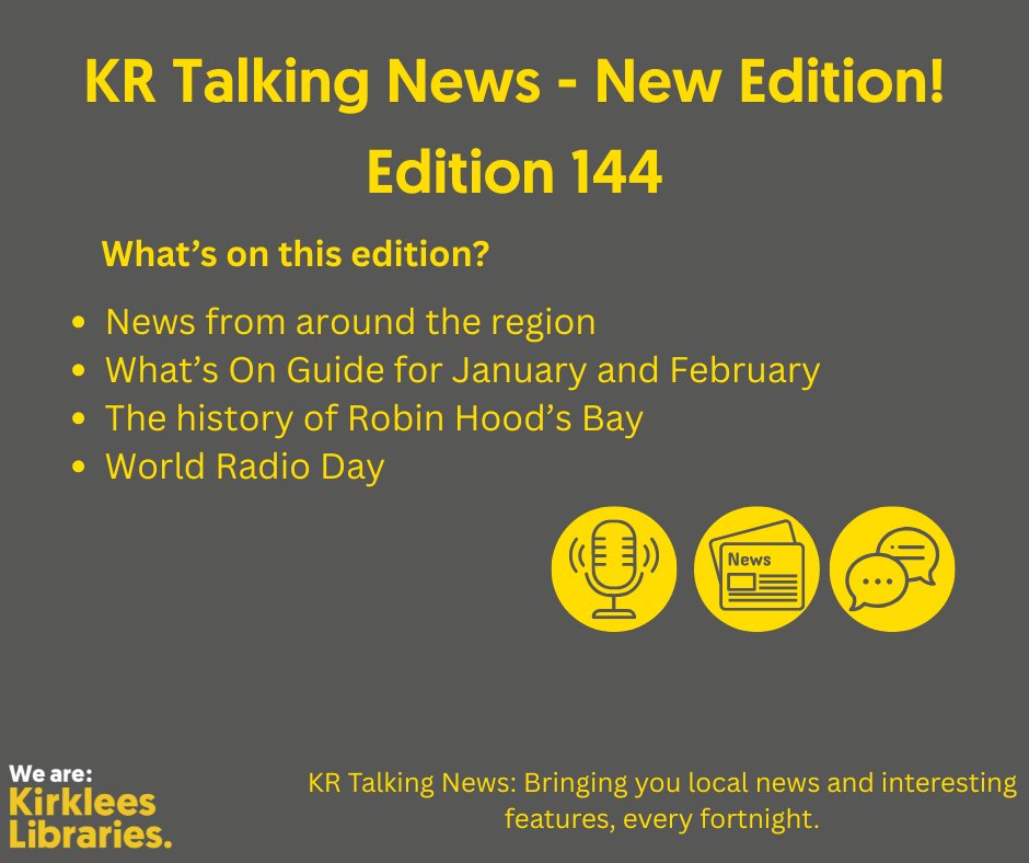 Kirklees Libraries tweet media