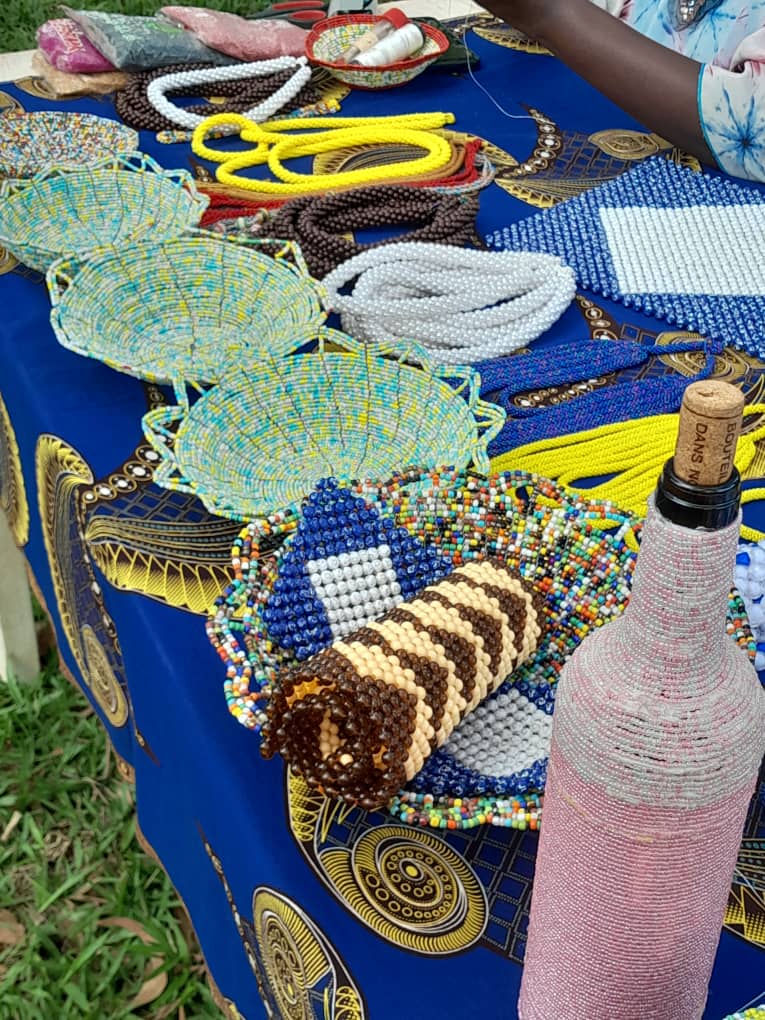 WfWRwanda's tweet photo. Bringing beauty to life through beadwork. Graduates of Women for Women Rwanda’s “Stronger Women, Stronger Nation” programme in Bugesera District showcase their remarkable crafts and accessories that generate income and support their homes. Take a look at their amazing work. https://t.co/93y5qEn72A
