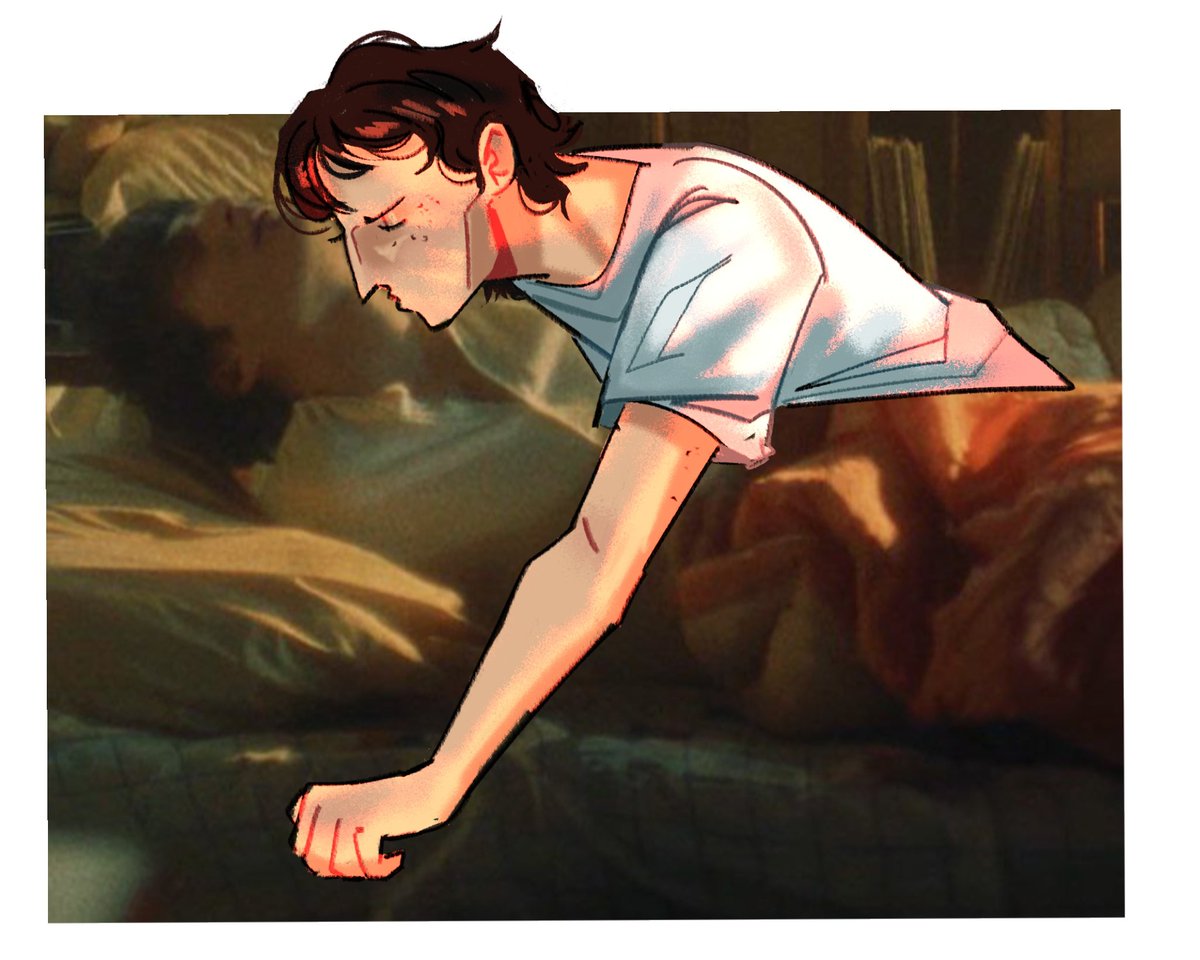 LilWampire's tweet image. I added the missing element 🫢 #byler