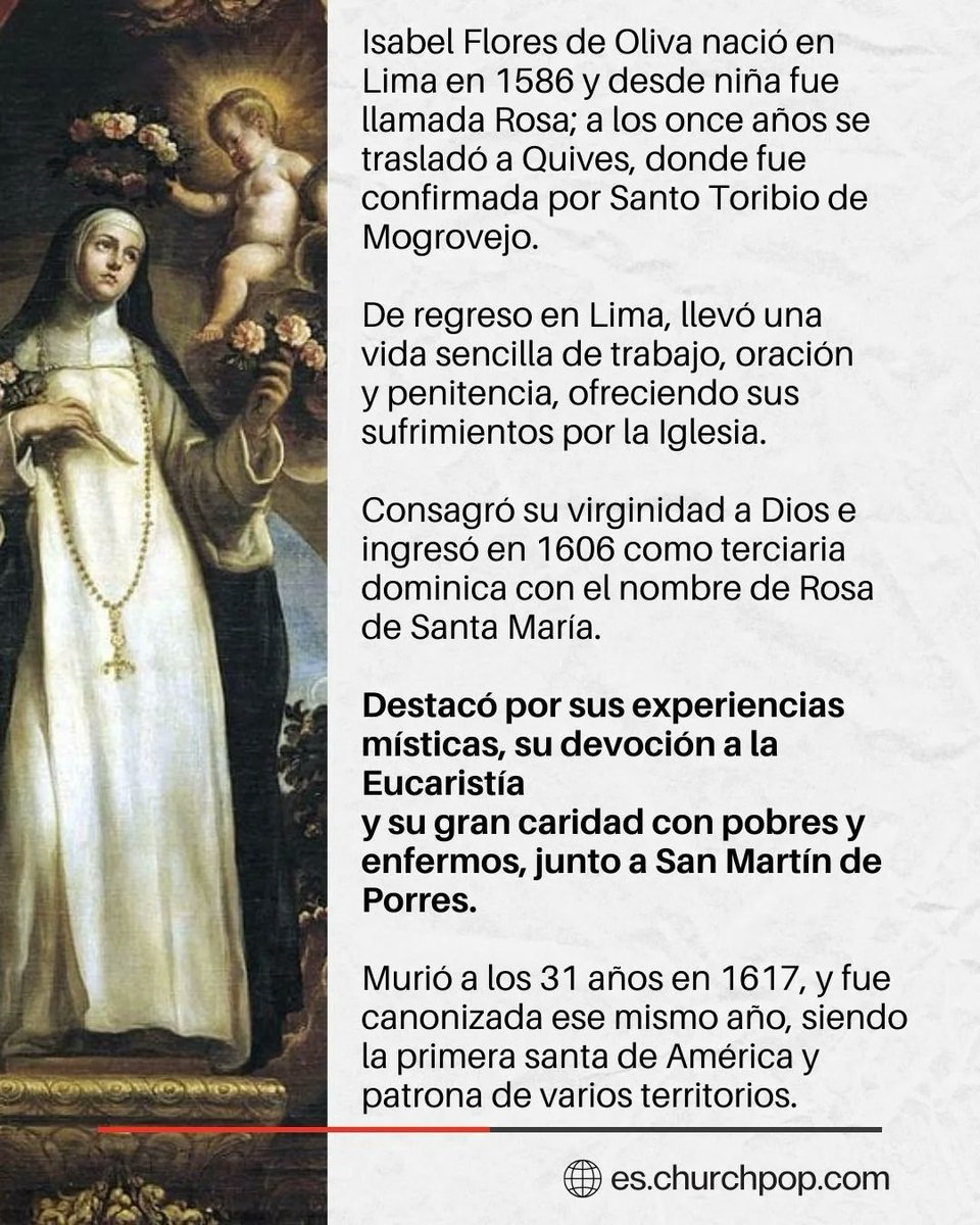 👉 Un faro de santidad para el continente ➡️ En los siglos XVI y XVII, Lima  fue escenario de un hecho extraordinario para la Iglesia: cinco santos  vivieron en una misma ciudad