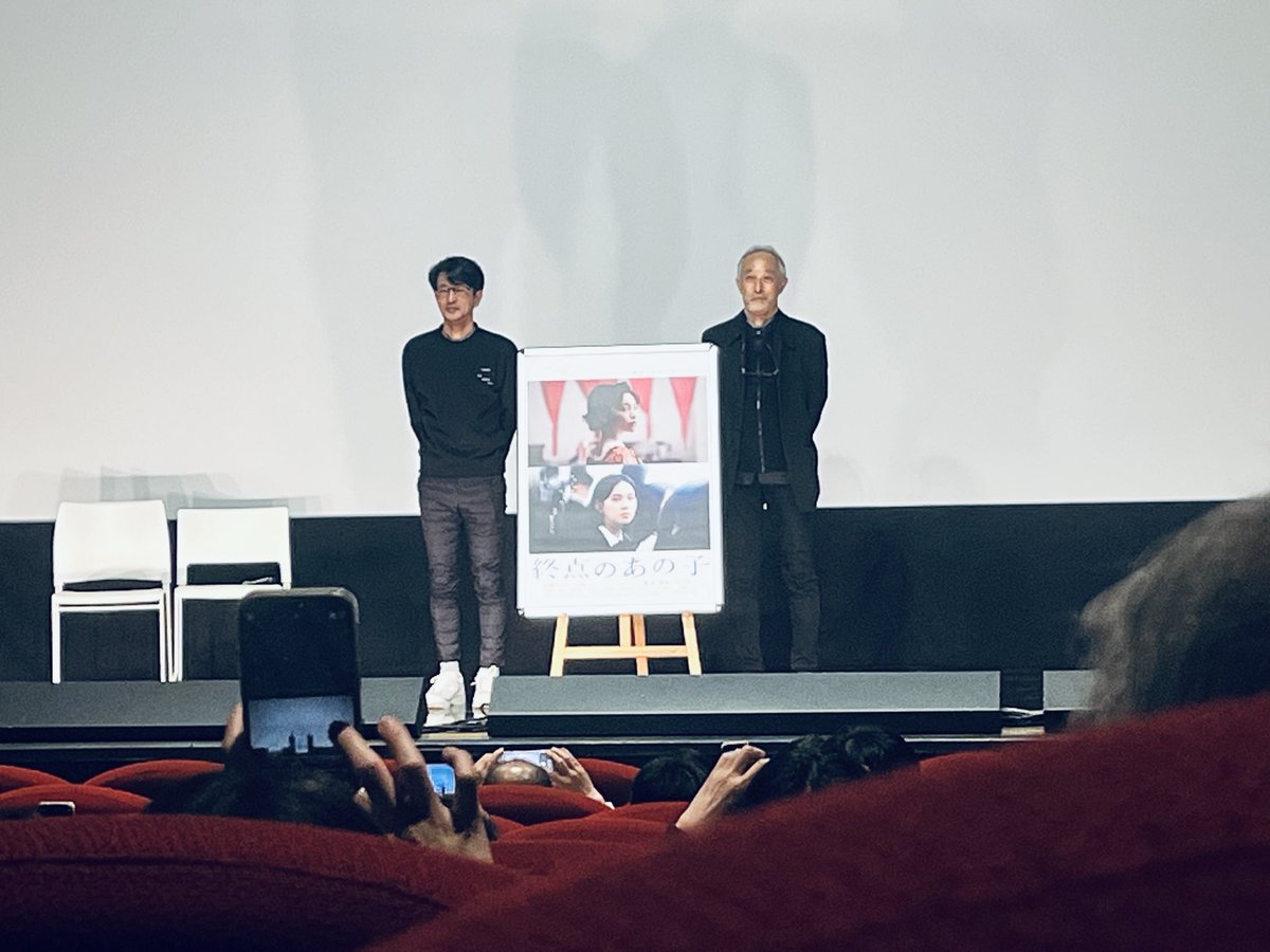 「終点のあの子」
音楽の茂野雅道さんと吉田監督のトークイベント。
素晴らしかったです。