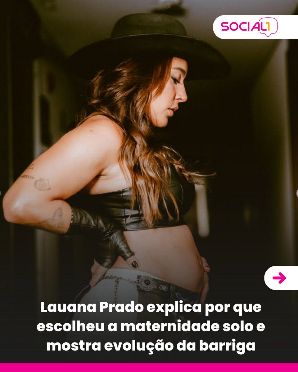 blogsocial1's tweet image. Lauana Prado explicou por que decidiu seguir a maternidade solo. Grávida do primeiro filho, a cantora afirmou que o sonho foi planejado e feito com independência e muito amor. 🤍🤰
#LauanaPrado #MaternidadeSolo #Sertanejo

📸 Crédito: Reprodução / Instagram
 digital  bp
#digital