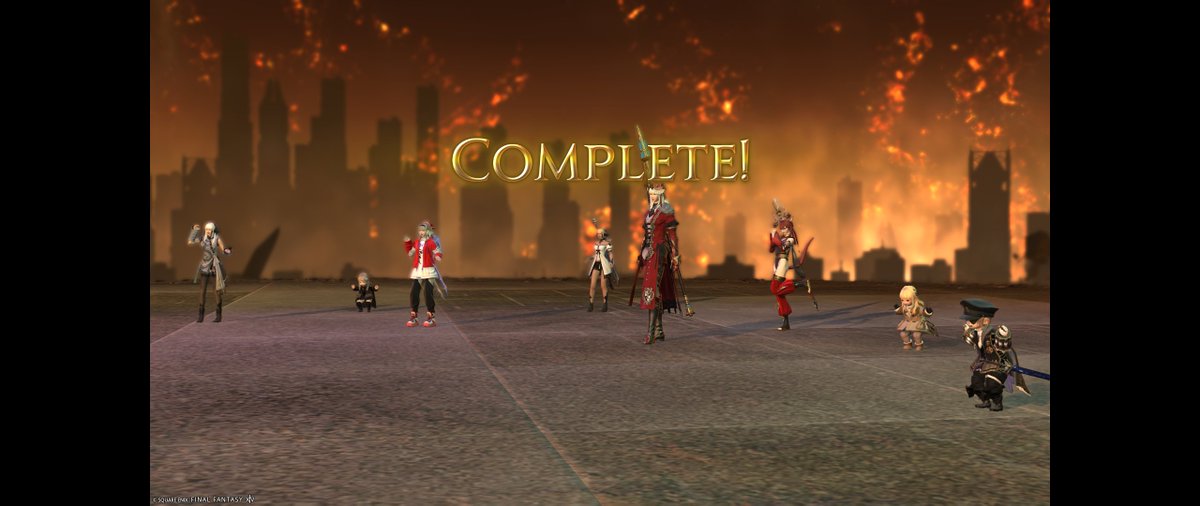 NiyahRex's tweet photo. ヘビー級踏破！野良の民あざした #FF14 https://t.co/HMXNcePjpO