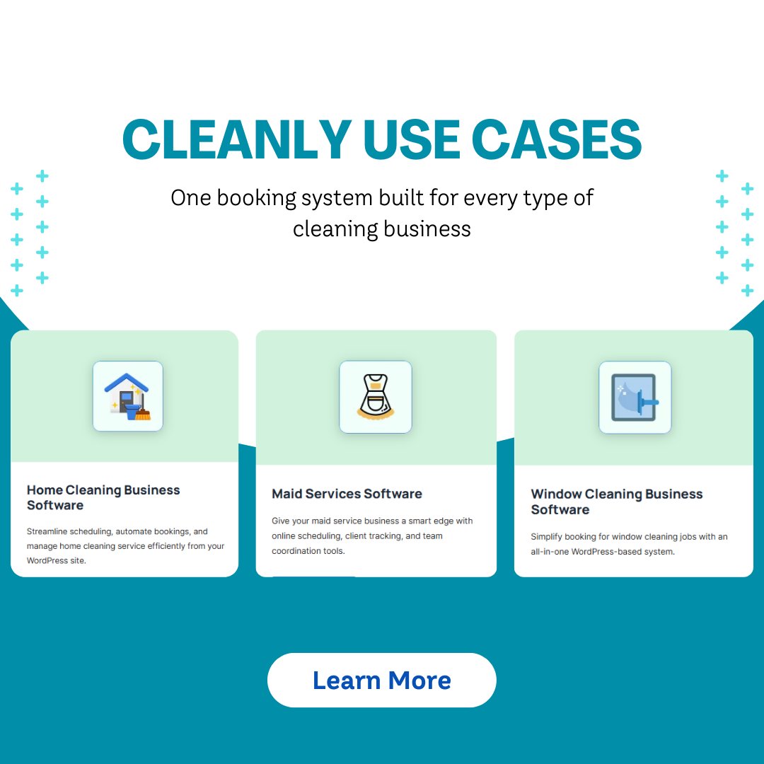 williamjhonson_'s tweet image. One booking system for every type of cleaning business.

Home cleaning, maid services, or window cleaning—Cleanly adapts to your workflow.

👉 getcleanly.net/use-cases/

#CleaningBusiness #BookingSystem