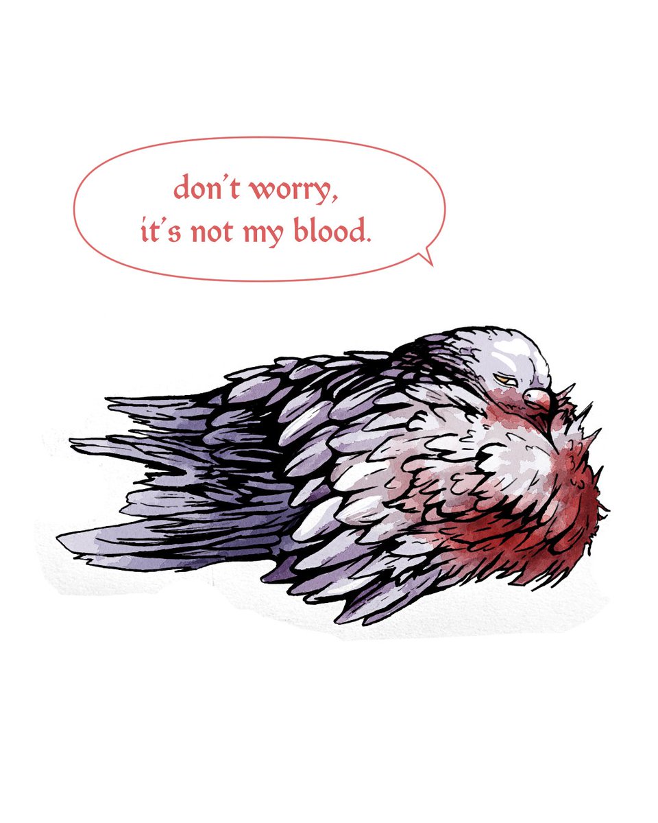 Bird up. #sketchbook #watercolor #ink