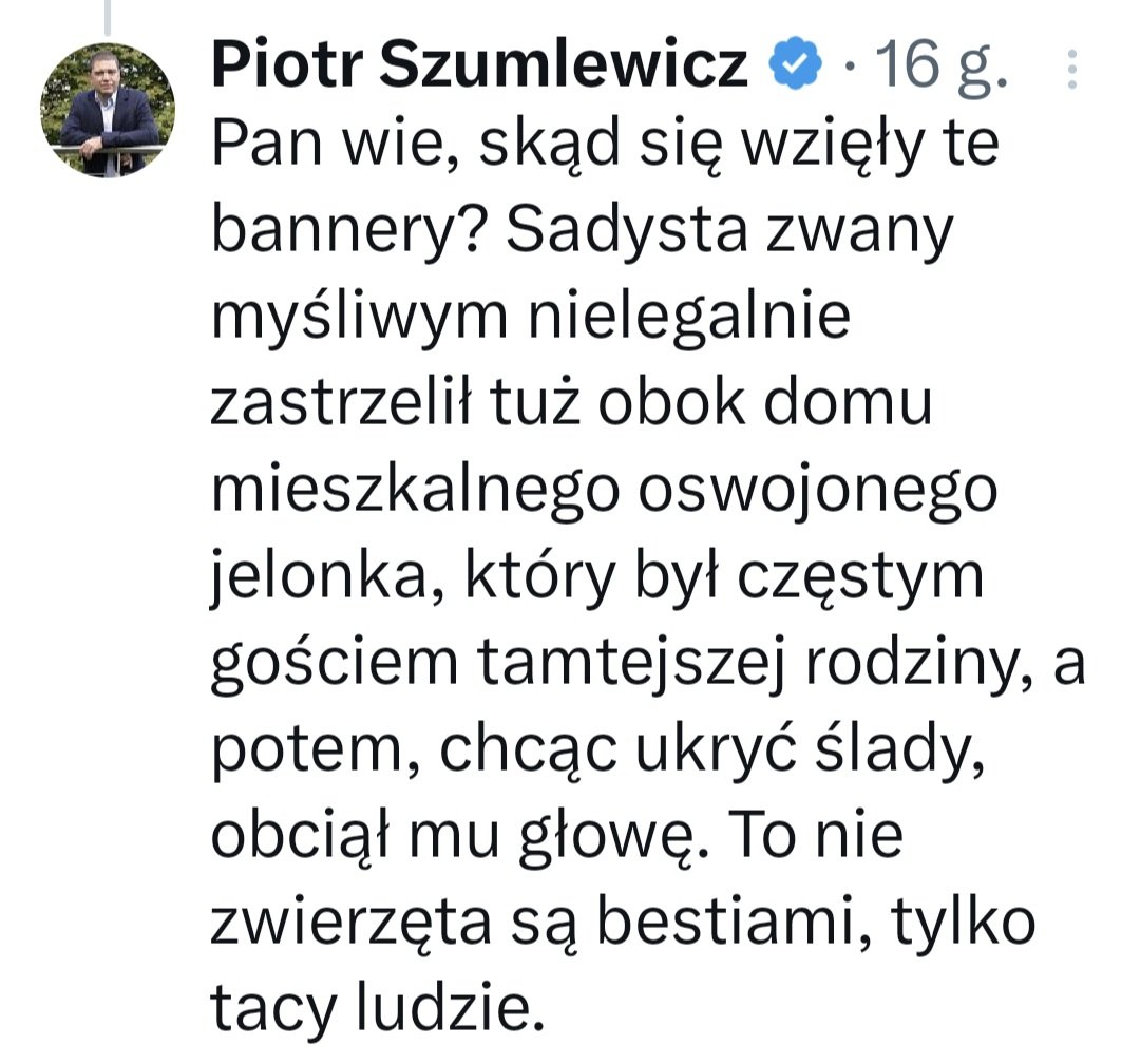 sebsol70's tweet image. I po tym wpisie Pana Piotra, Pan Możdżonek zamknął ryj.
A wcześniej taki odważny był...
