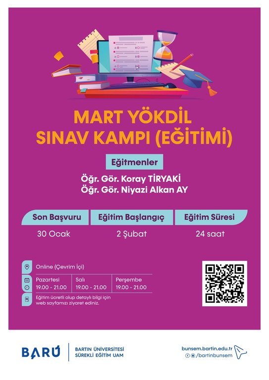bartinbunsem's tweet photo. 🗓 02–26 Şubat 2026
🖥 Online (Canlı)
⏰ Pzt-Salı-Perş | 19.00–21.00
⏳ 24 saat eğitim

Kelime &amp; soru tipi odaklı
Deneme sınavı çözümleri
B1+ seviye (Gramer eğitimi dahil değil – bağlaçlar hariç)

•Ücret:5.000TL
Son başvuru: 30.01.2026
➡️ Kayıt ve bilgi:Link in bio / online form https://t.co/FzvtURKh9K