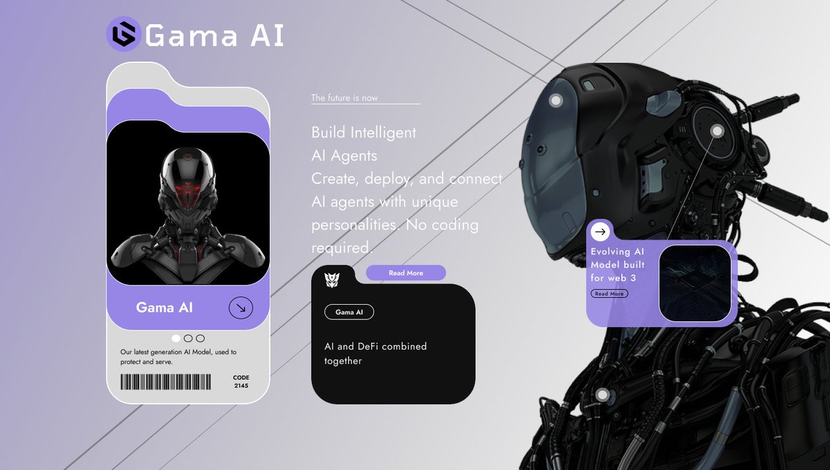What is Gama AI?

Gama AI is a next-generation AI agent creation platform that transcends traditional chatbot paradigms. It enables users to create fully autonomous digital entities capable of independent thought, social interaction, and on-chain existence.