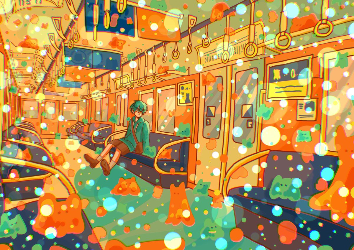 フルーツポンチみたいな色

#イラスト   #illustration