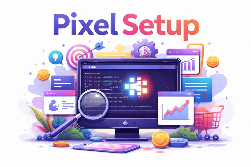 MAbdullah70013's tweet photo. Pixel Setup is an important process in digital marketing, through which the activity of visitors to a website is tracked.#PixelSetup
#MetaPixel
#FacebookPixel
#TrackingPixel
#ConversionTracking
#EventTracking
#AdsTracking https://t.co/fxozBDqL3X
