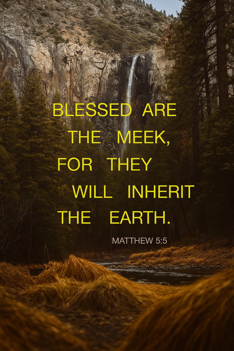 The__Bible7's tweet image. Matthew 5:5