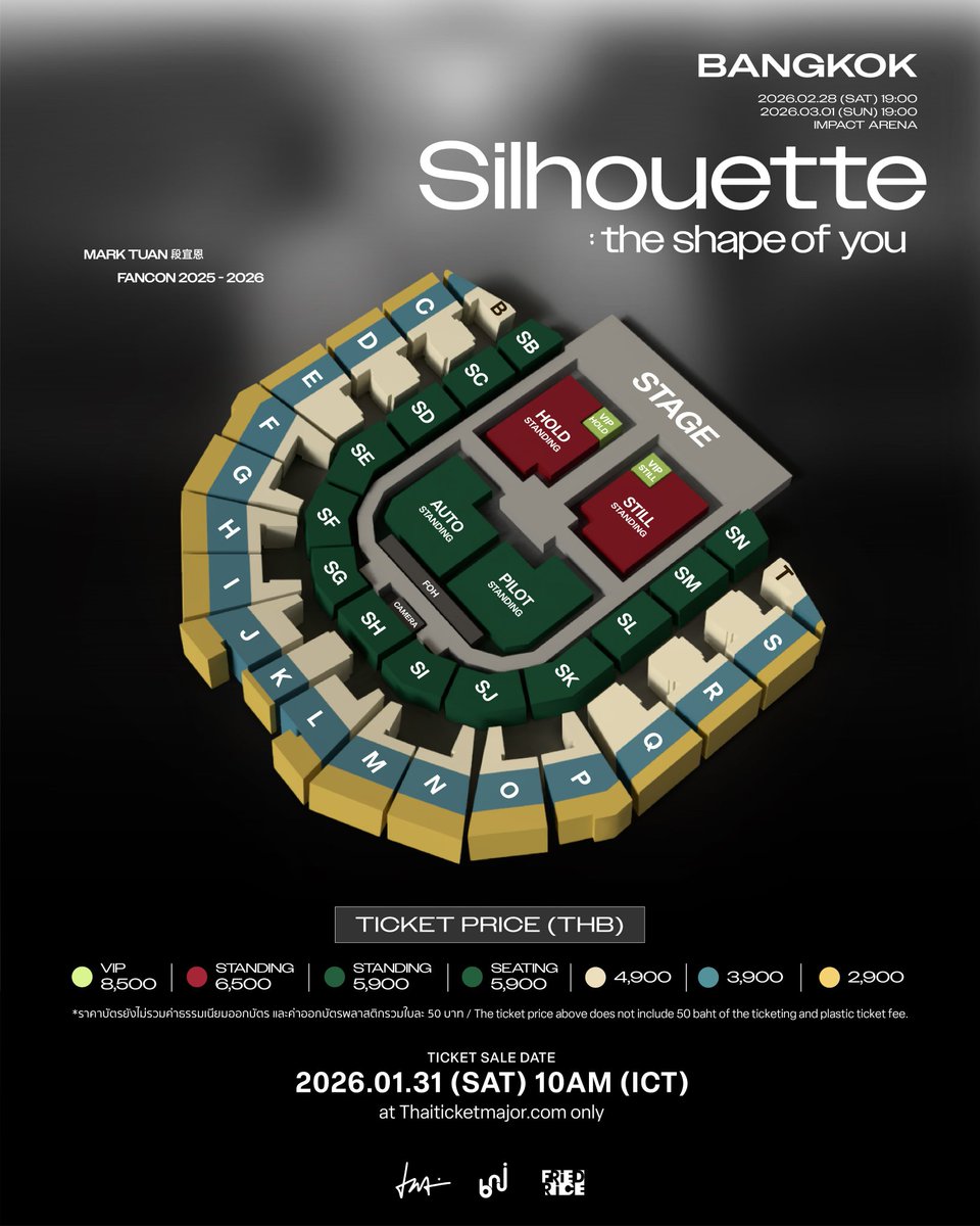 finalff7's tweet image. รับกดบัตรทุก Zone  

Zone VIP รับเพิ่ม

โอกาสได้บัตรสูง
DM สอบถามได้ครับ
#MarkTuanFanconBKK2026
#TheShapeofYou_BKK