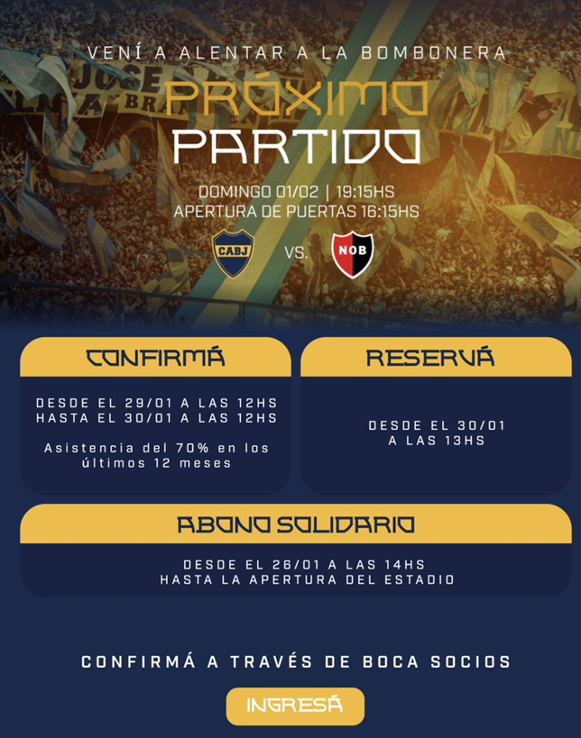 Boca Juniors - La12Tuittera tweet media