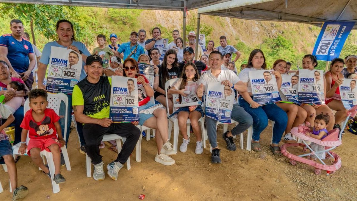 EdwBallesteros's tweet image. Inicio la semana agradecido con Dios por una agenda espectacular de este fin de semana. Cada día confirmamos que somos más quienes defendemos los valores y la familia. 

Gracias a todos por su apoyo! 
Vota 102 de la Coalición CR - CJL - Asi a la Cámara por Santander.