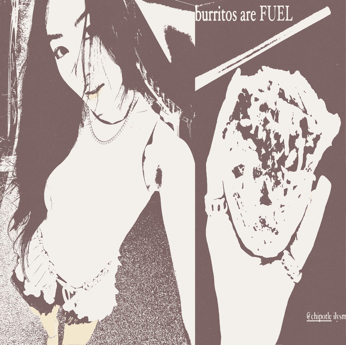 suwonzic's tweet image. i said 'why everything so complicated?!' then my meal decided to be some kind of burrito #foilwrappedcrisis🌯 #formvscontent