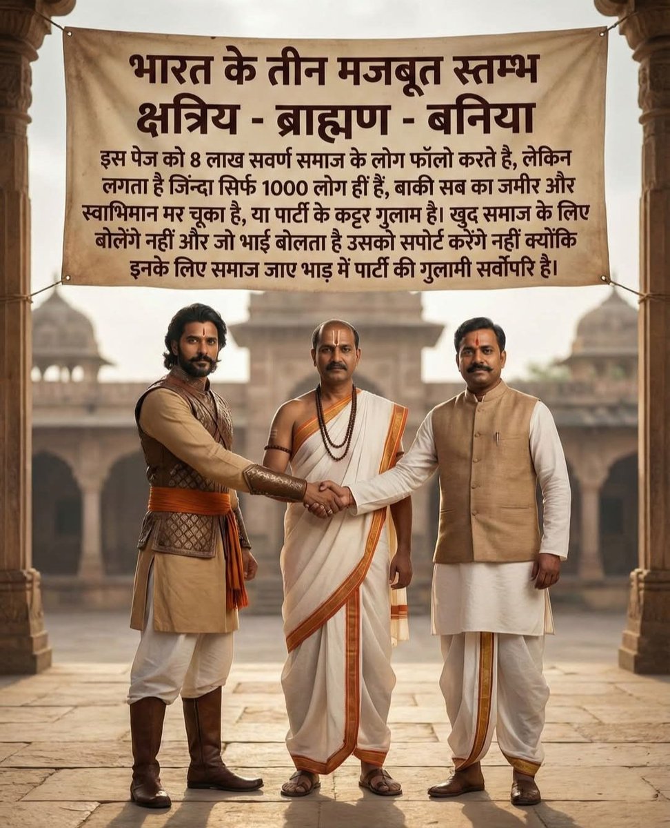 IndaPratihar's tweet photo. UGC काले कानून के विरोध में गलत का विरोध खुल कर कीजिए, इतिहास हमेशा वीरों का लिखा जाता,तलवे चाटने वालों का नहीं।
आज तुम्हारा सवर्ण समाज बर्बादी की कगार पर खड़ा है और तुम साथ भी नहीं दे सकते क्या? क्या इतने कायर हो?
कौन - कौन UGC के विरोध में महाआंदोलन करने के लिए तैयार है?
#UGC_ https://t.co/qwupS1pAYh