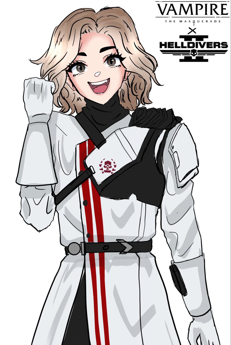 FOR DEMOCRACY AND FOR THE MASQUERADE!

hi honey made <a href="/worldofdarkness/">World of Darkness</a> and <a href="/helldivers2/">HELLDIVERS™ 2</a> collab