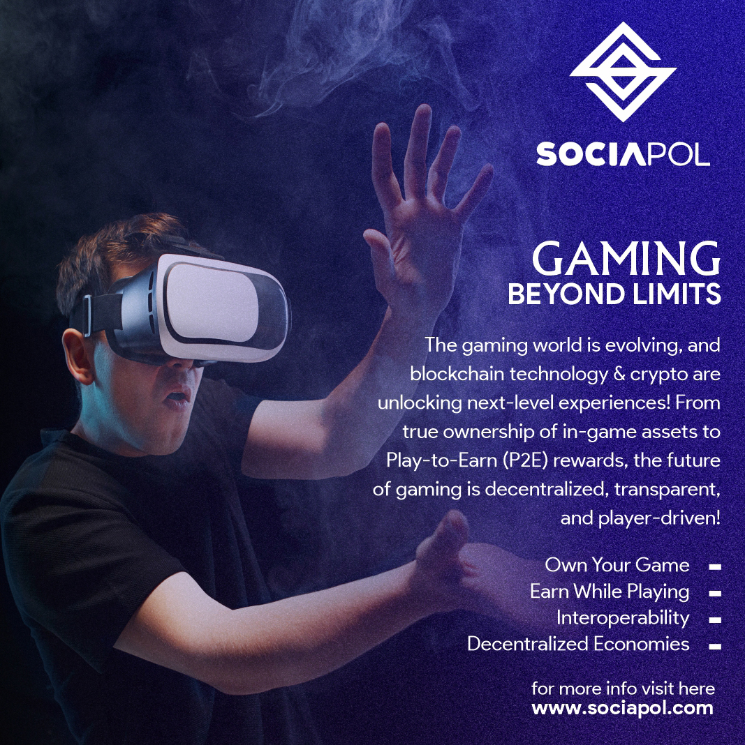 🎮 The world of gaming is leveling up! Play-to-Earn, true ownership of in-game assets, and decentralized gaming are redefining the future. Are you ready to game beyond limits? 

#GamingInTheMetaverse #PlayToEarn #BlockchainGaming #NFTGaming #MetaverseGaming #DecentralizedGaming