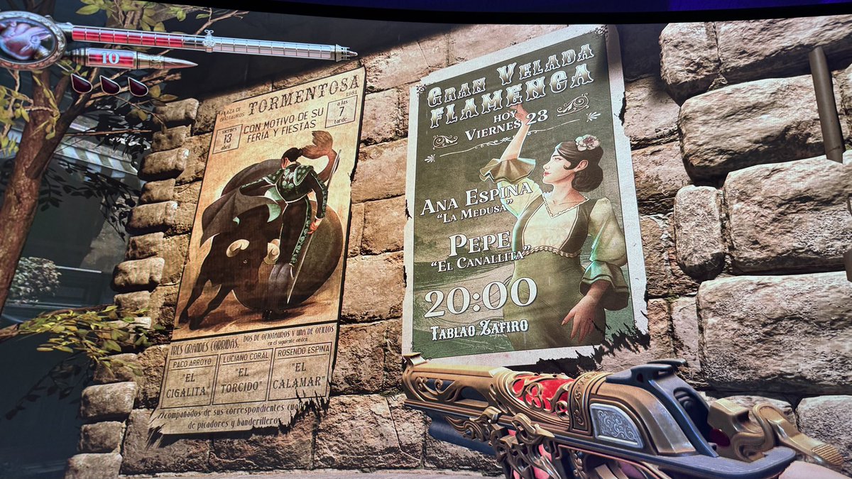 CorporalReaper's tweet image. #EGLikeDislike tarjeta de oro a #Crisol por la localización de los carteles de la demo.
Producto 100% español!
@Eurogamer_es @Chicocartera @Jl0rtega @cecilos 
Fan de Pepe “El Canallita”. 
Pantomima Full reference.