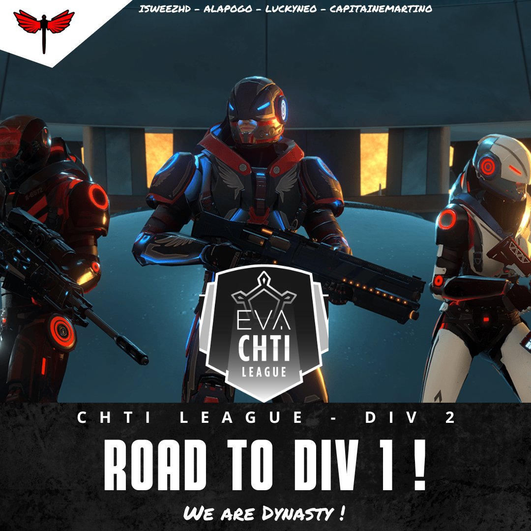 Avec ce top 1 en div 2, Team Dynasty assure son ascension en division 1: la plus haute division de la ligue locale 🔥🔥🔥
#DYNWIN #WeAreDynasty #EVA #Lille #Div1