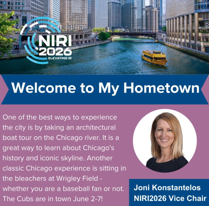 NIRI Chicago tweet media