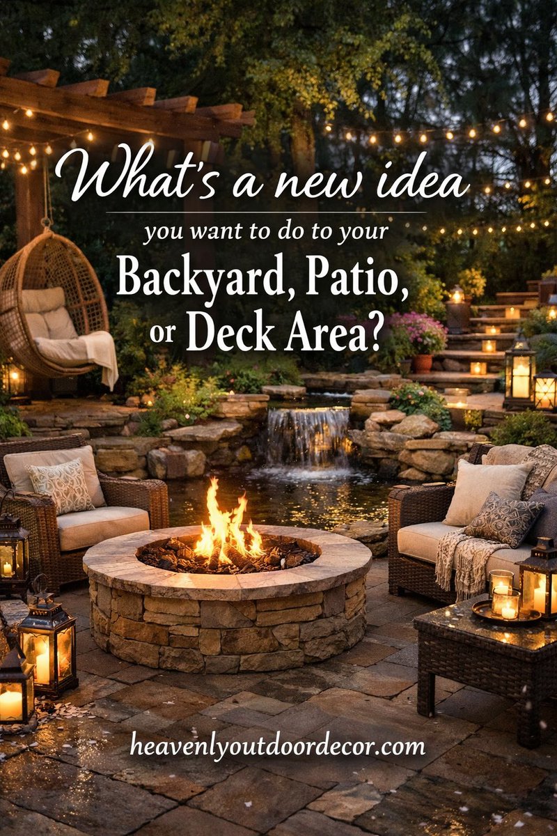 Heavenlyoutdoor's tweet photo. What’s one thing you wish your outdoor space had right now? 🌙👇
👉 https://t.co/F5yFETnzN6
#OutdoorLighting #StringLights #PatioVibes #HeavenlySpaces https://t.co/zjNxADPh0t