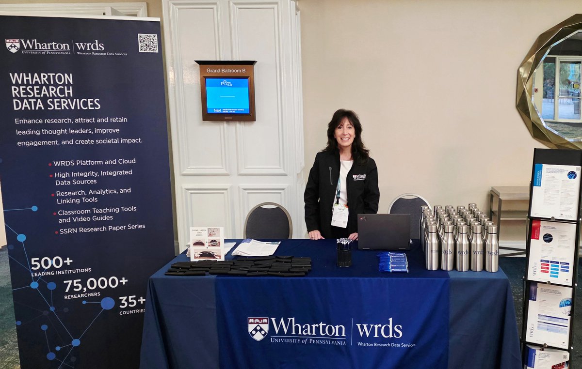 Wharton Research Data Services (WRDS) tweet media