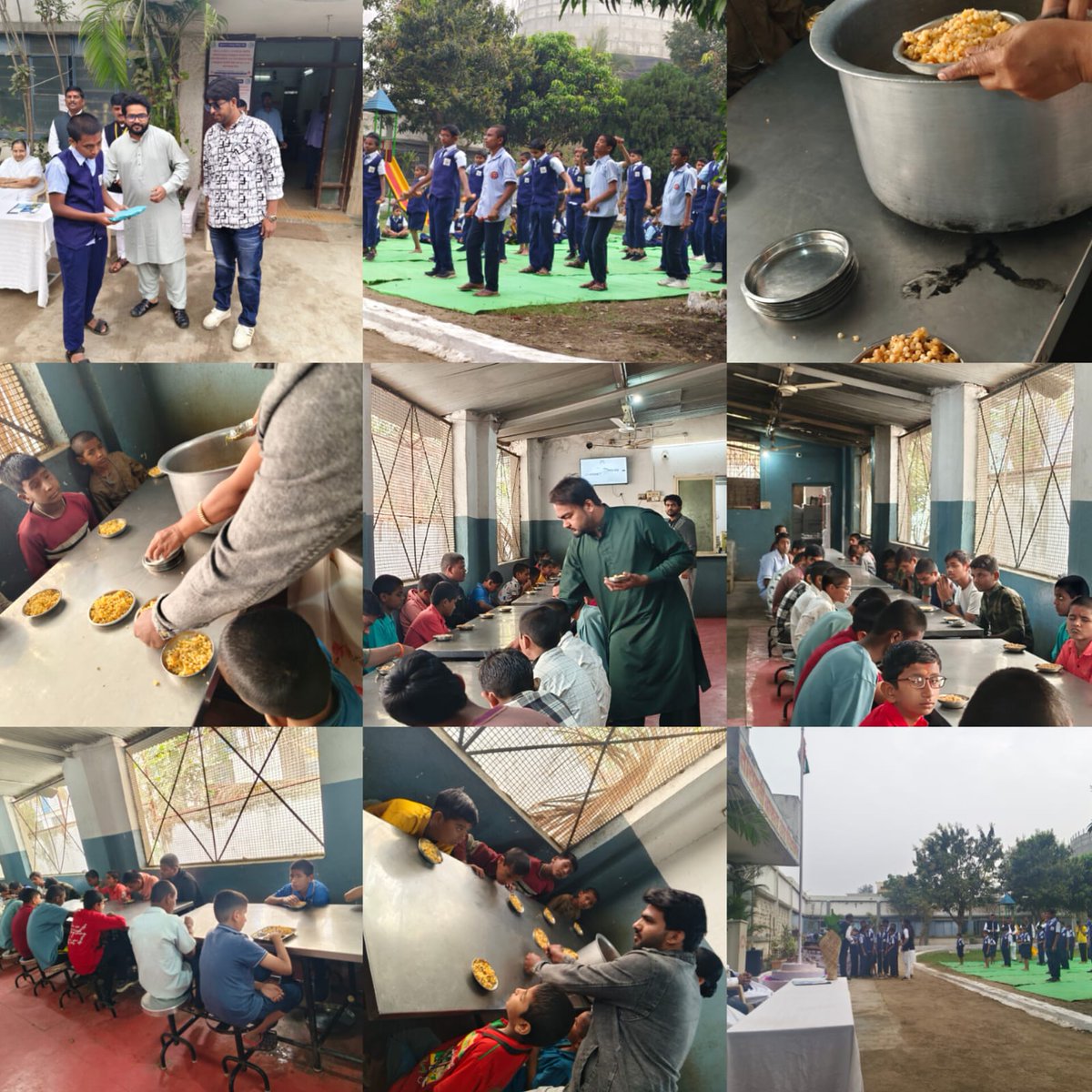 SRKUniverse's tweet photo. SRK fans from #Aurangabad celebrated the 77th Republic Day 🇮🇳 by organizing a charity event for a special school, sharing joy, food, and smiles ✨

@iamsrk @ArmanSrKian

#ShahRukhKhan #SRK  #KingTitleReveal #KING #KingKhan #RepublicDay #RepublicDayIndia #RepublicDay2026 https://t.co/BjNVUDt0He