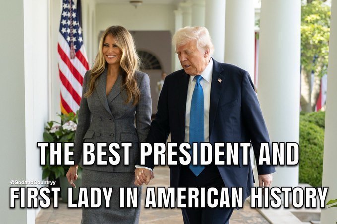 <a href="/realDonaldTrump/">Donald J. Trump</a> The Best President and First Lady!