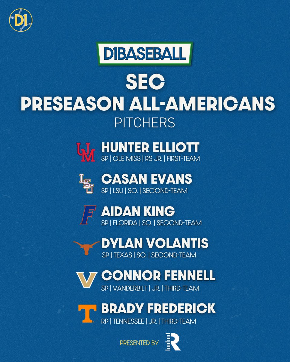 SEC on D1Baseball tweet media